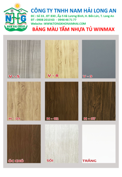 TẤM NHỰA TỦ WINMAX